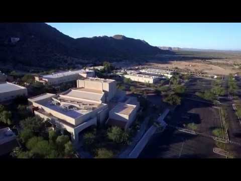 Central Arizona College at Signal Peak- aerial tour...