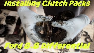 Proper configuration of clutch packs ford 8.8 posi / trac lok