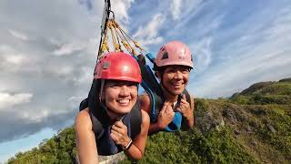 Danao Adventure Park (Suislide Zipline) - Kiki & Eyen