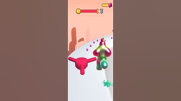 Level 137 blob Runner 3d game video #shorts #blobrunner