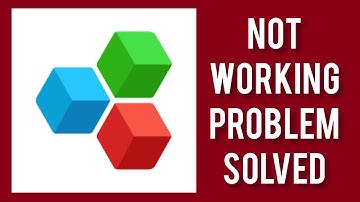 How To Solve OfficeSuite App Not Working(Not Open) Problem|| Rsha26 Solutions