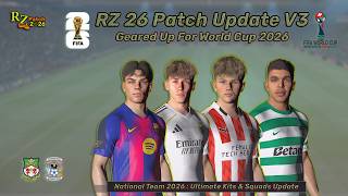 Pes 2017 Update 2026  Rz 26 Patch Update V3  Release national Teams 2026