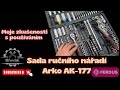 Moje zkušenosti se sadou ručního nářadí Arko AK-177 od značky Ferdus