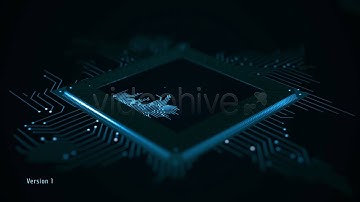Computer Chip of Network Technology – FullHD Footages