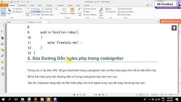 Bài 2: Tạo Controller Trong Codeigniter