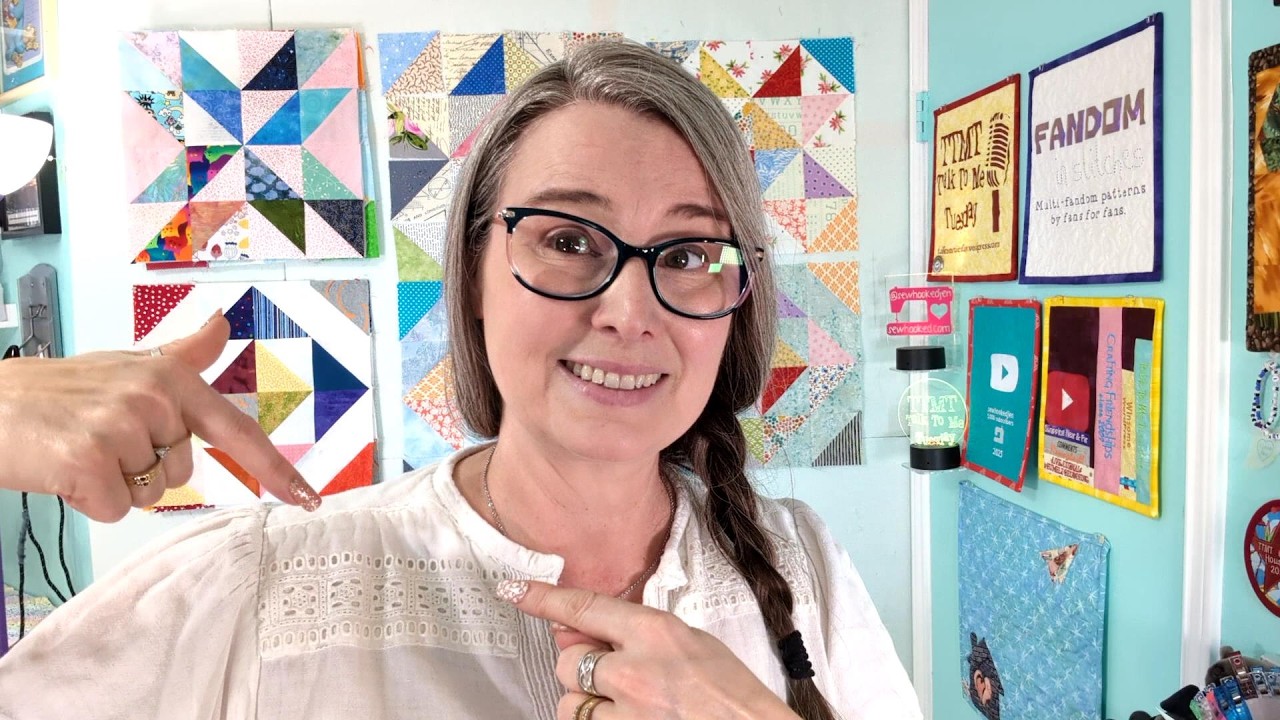 Eyelet to the rescue! (TTMT #871 Quilting & Sewing vlog)