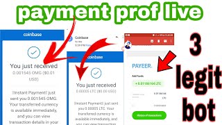 make money Top 3 legit New free bitcoin telegram bots payment proof 2020|big money technical