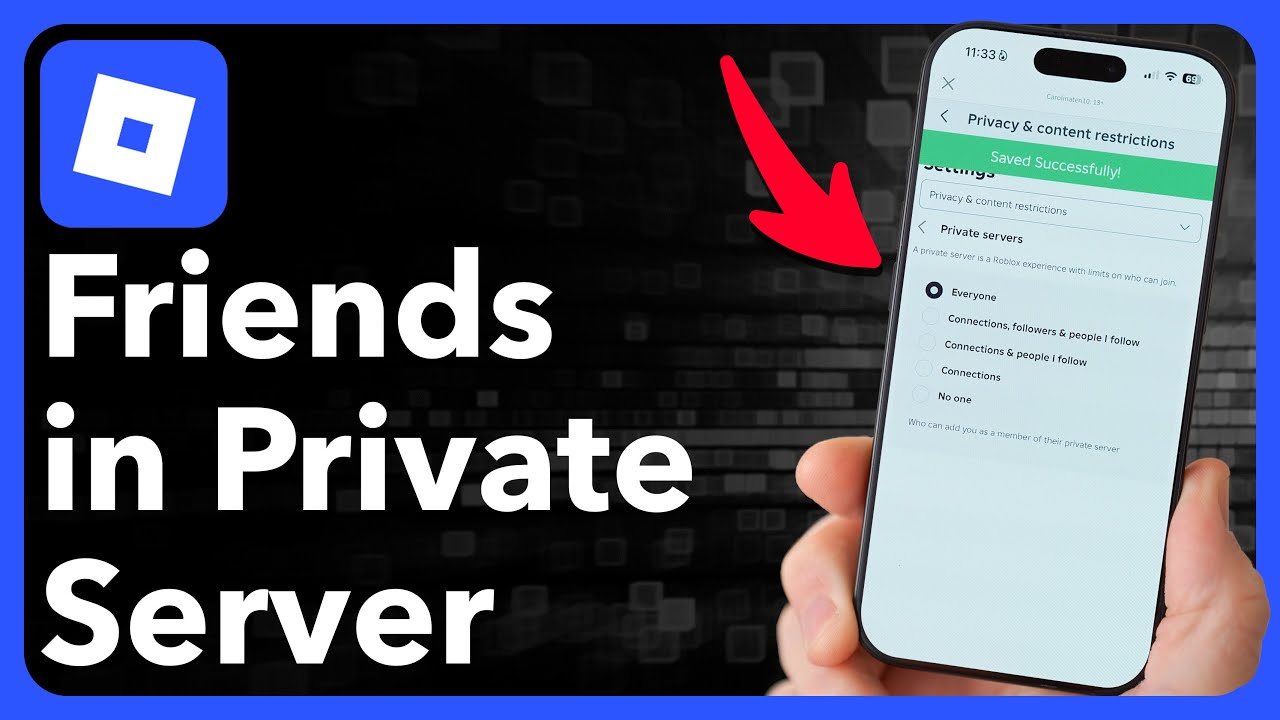 How To Let Your Friends Join Your Private Server In Roblox - YouTube