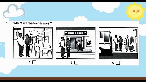 Luyện nghe B1 với phụ đề | Test 1 Part 1 | 6 Mine