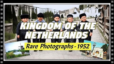 The Netherlands. "a.k.a." Holland. Traveling Through Time. {1952} {Discovered Vintage Photographs}