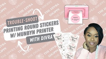 Trouble Shooting | How to Print Stickers with Munbyn Label Printer
