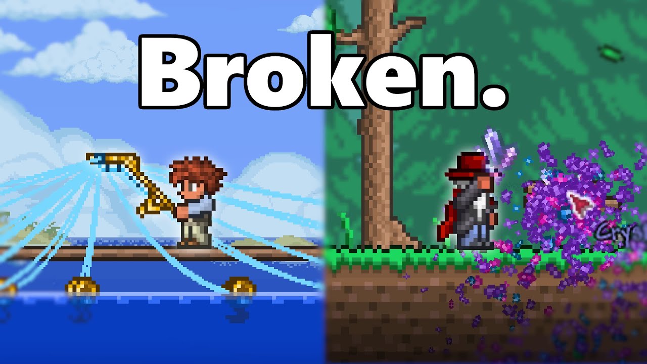 The History of Terraria Glitches YouTube