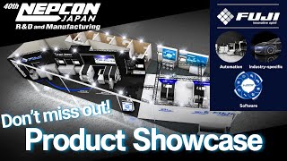Don’t miss out! Machines to be introduced in the 40th Internepcon Japan exhibition