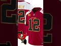 Tampa Bay Buccaneers #12 Tom Brady Red With Florida Patch Gold Trim Vapor Football Stitched Jerseys