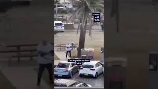 Der Held Von - Video Zeigt, Wie Mann Terroristen Überwältigt