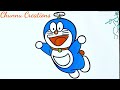 Doremon drawing ..|| Easy Doremon Drawing Step by Step...