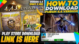 New Update is Here | How To Download 4.4 Update | Download Link| Release date| PUBGM  screenshot 2