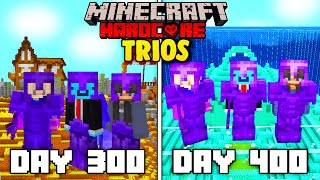 We Survived 400 Days in Minecraft Hardcore...