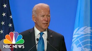 Biden: Investing in clean energy is 'enormous opportunity' to create jobs