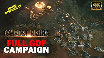 Tempest Rising GDF Full Campaign (Hard) | Max Settings (4k60)