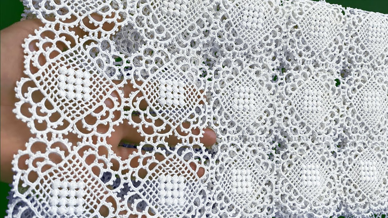 Easy Crochet Motif Tutorial  🧶 Modern & New Crochet Design❕Perfect For Beginners ✨