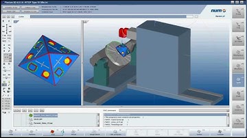 NUM Flexium 3D Simulation Software Using RTCP