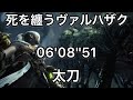 [MHWI] 死を纏うヴァルハザク 太刀 06'08''51