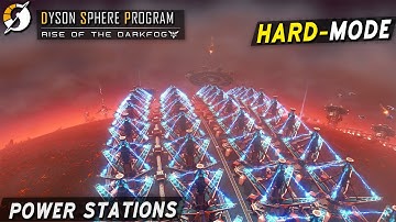 Power Charging Stations | Dyson Sphere Program Rise of the Dark Fog Ep21 | Lets Play, Tutorials