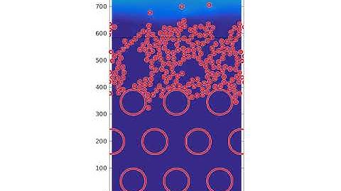 Fine particle deposit at sediment water interface