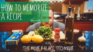 MEMORIZE A RECIPE using GOODFELLAS (Movie Palace Technique)