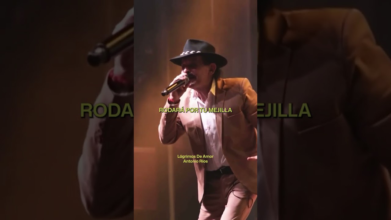 💔 “Lágrimas de amor” que se sienten en el alma – Antonio Ríos #shorts