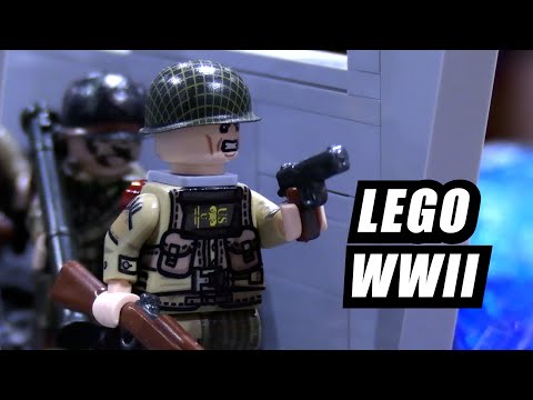 D-Day Normandy Beach Landing in LEGO