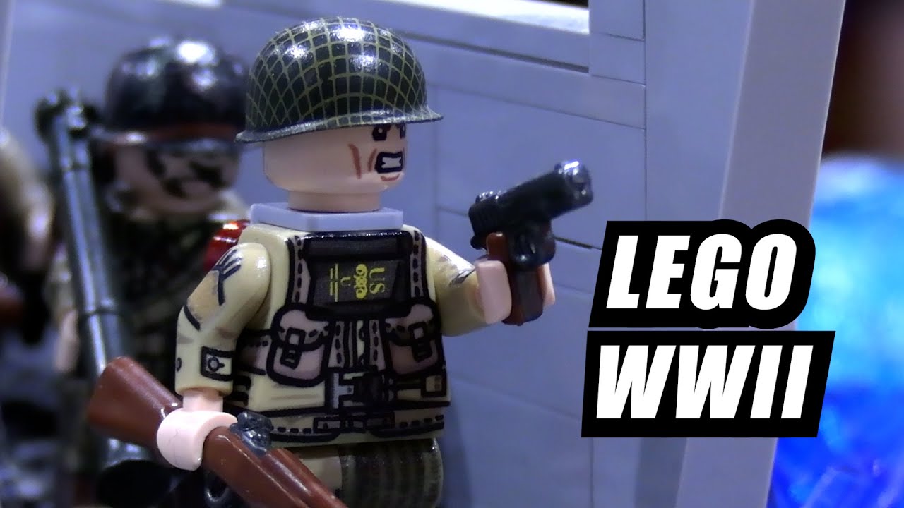 D-Day Normandy Beach Landing in LEGO