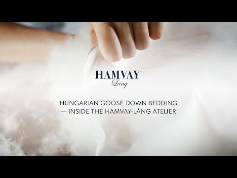 Hungarian Goose Down Bedding — Inside the Hamvay-Láng Atelier