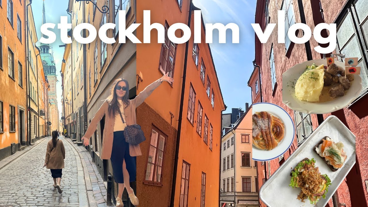 STOCKHOLM VLOG | Gamla Stan, Swedish Meatballs, Radisson Blu Waterfront, Walking Tour, ABBA Museum