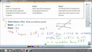 Geometry 5.5 Indirect Proofs