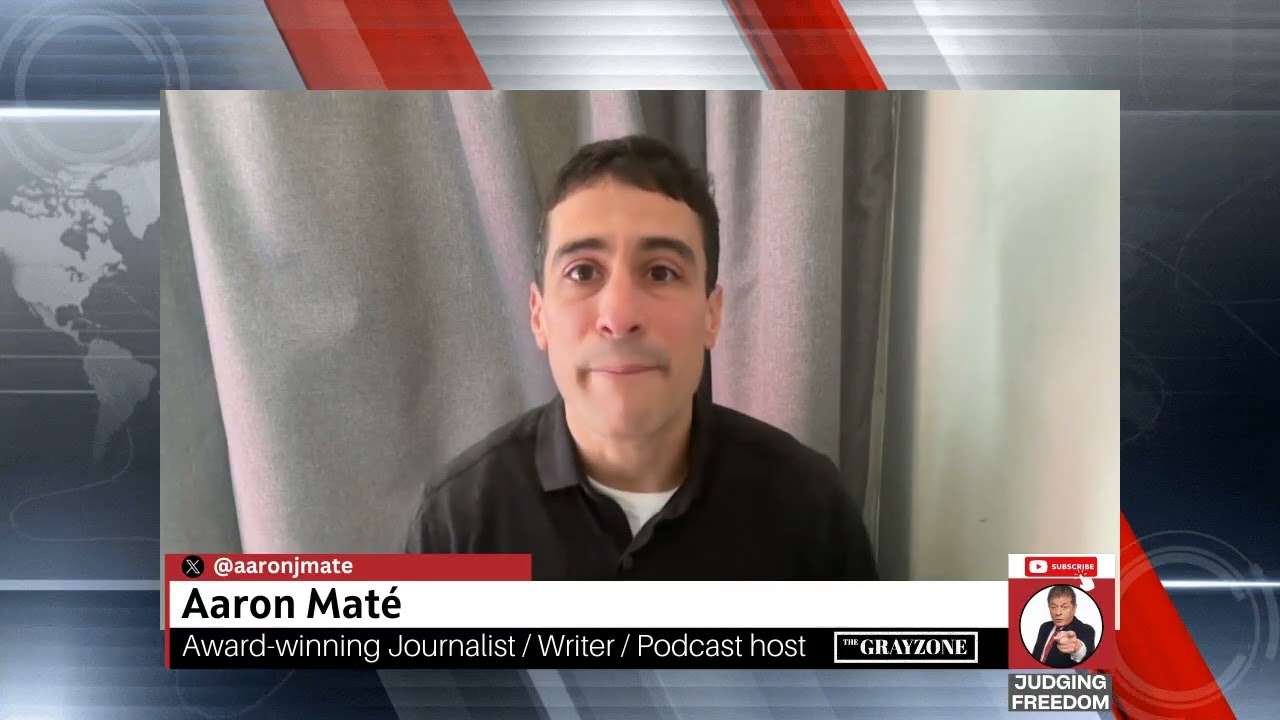 Aaron Maté : Jealous of Netanyahu's Fox News coverage - Trump bombs Iran!