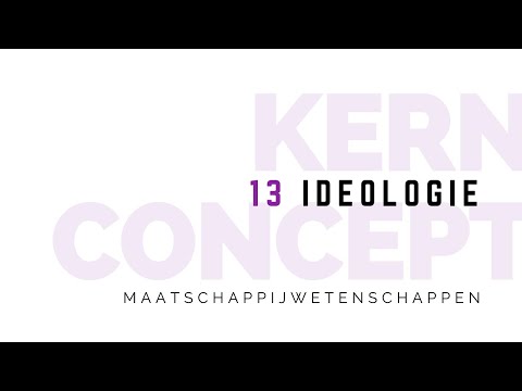 Video: Wat Is Ideologie