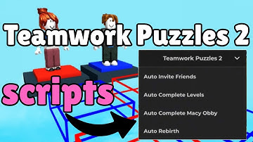 Teamwork Puzzles 2 Script 🔥 | Auto Farm, Auto Click, Pastebin & More!
