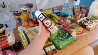 ASMR weekly food shop from Big Tesco | British accent | soft speaking & whispering | LoFi