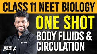 ONE SHOT: Class 11 BIOLOGY : Body fluids & Circulation | Xylem NEET Tamil