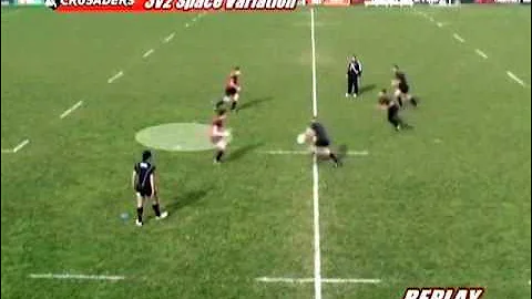 Passing Attack Drill 3 v 2 with Darryl Gibson