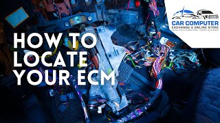 how to locate your ecm | the most common places to find a car's ecm