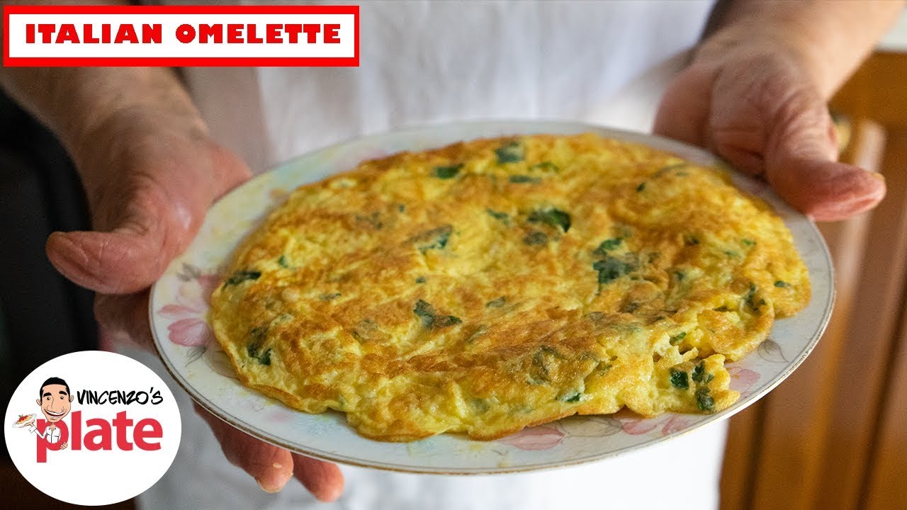 MOUTHWATERING ITALIAN OMELETTE | How to Make Egg Omelette | Frittata Recipe | Vincenzo