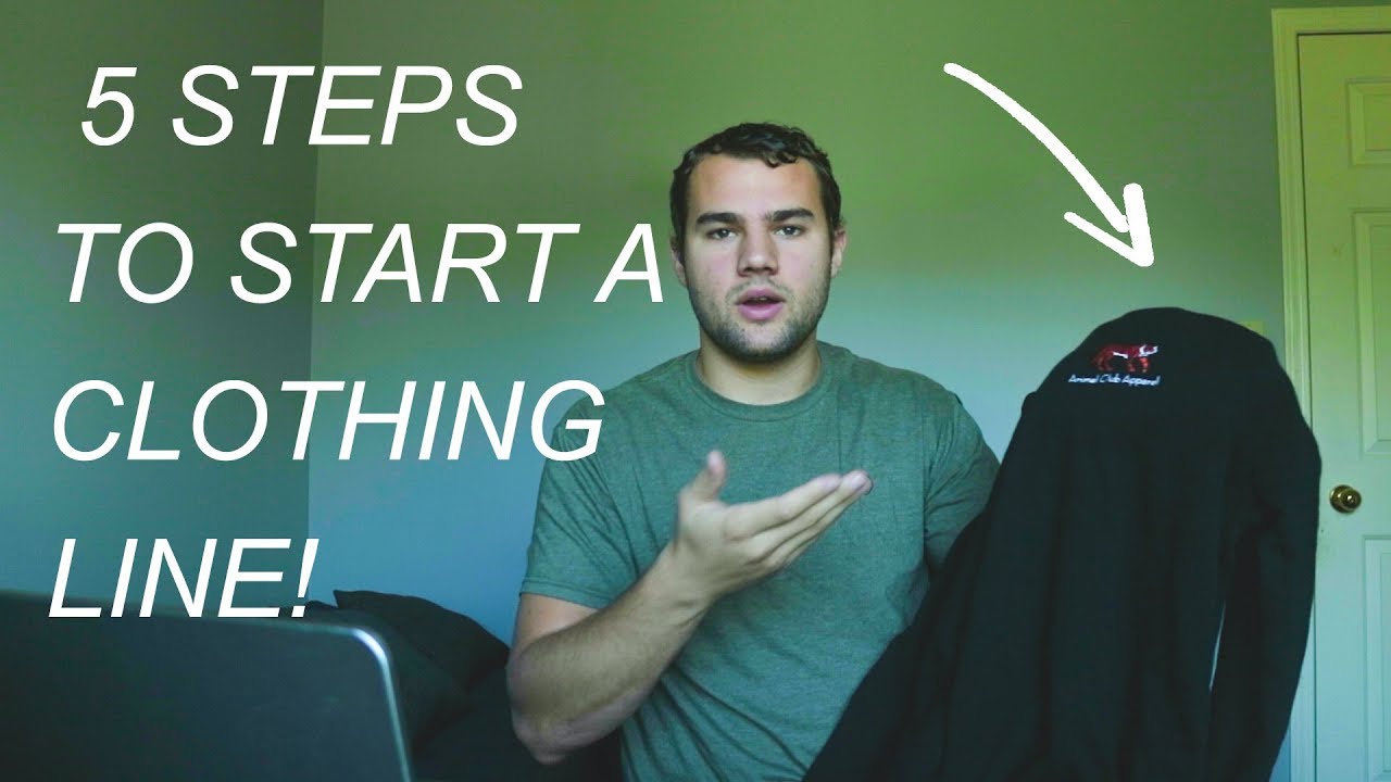 5 STEPS HOW TO START A CLOTHING BRAND WITH NO MONEY IN 2019 STEP BY