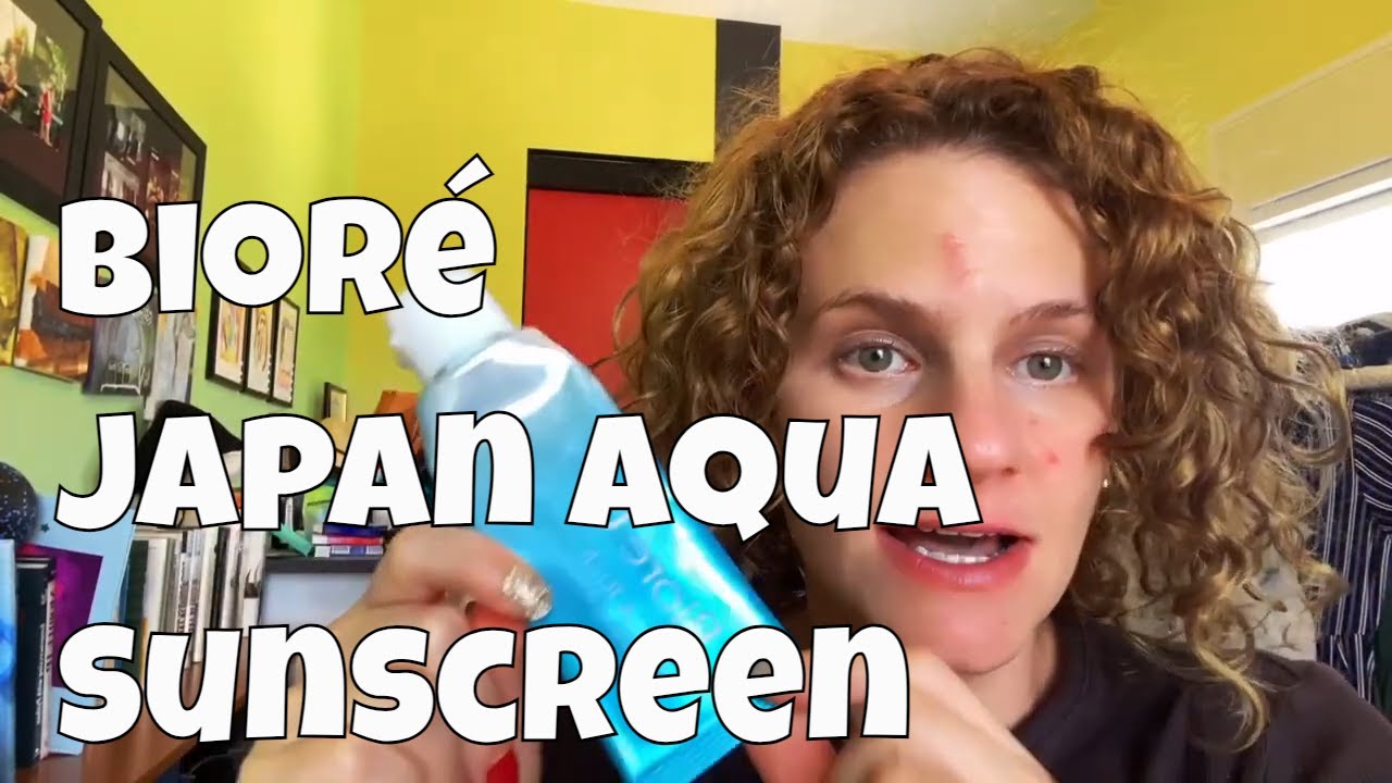 Biore Japanese Water Gel SFP - you won't look back!