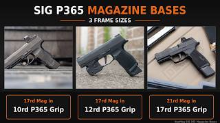 SIG P365 Magazine Bases 3 NeoMag Options Explained