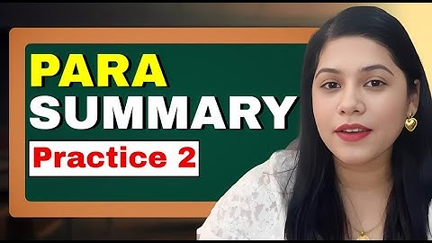 Para Summary Practice 2 | The Secret Pattern that 99%ilers Follow | CAT 2025 | Deepika Awasthi