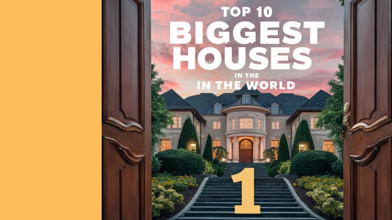 Top 10 Biggest Houses in the World | Luxurious Mega Mansions You Won't ...