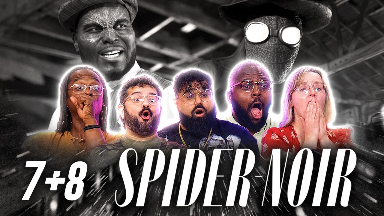 The Finale! | Spider-Noir - 1x7+8 Nobody's Hero and The Man in the Mask | Group Reaction